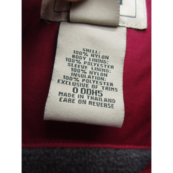 LL Bean Jacket Small Parka Coat Fleece Lined Hoodie Insulated Gorpcore - Picture 13 of 16